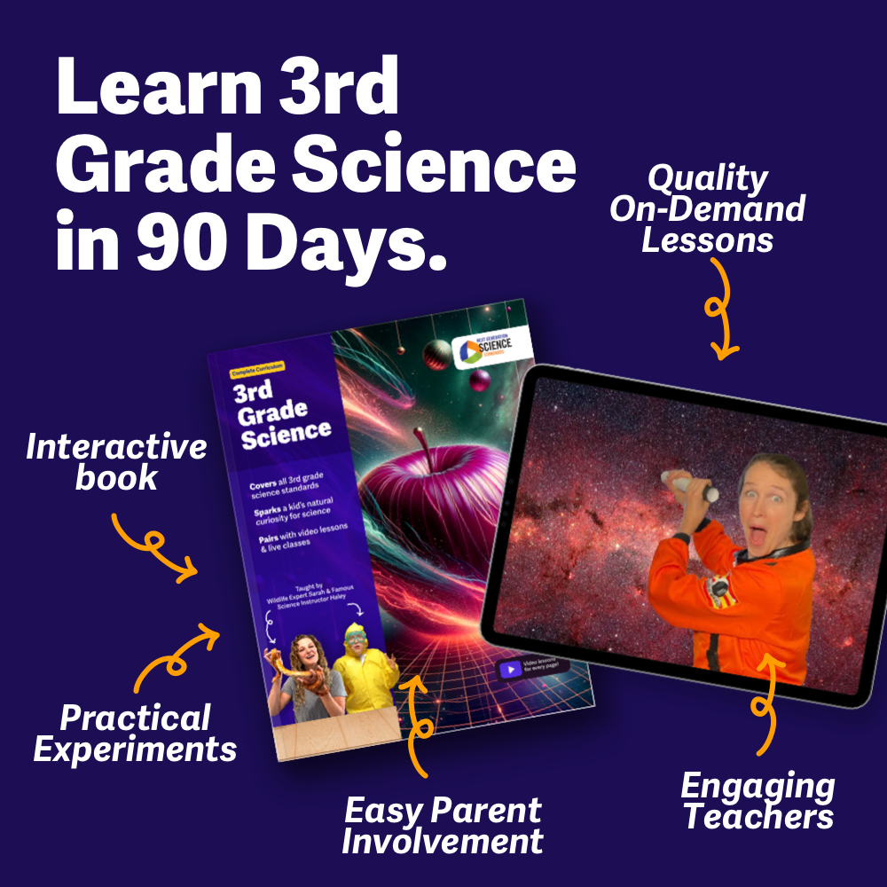 Comprehensive 3rd Grade Science Curriculum – Tappity Science - Child ...