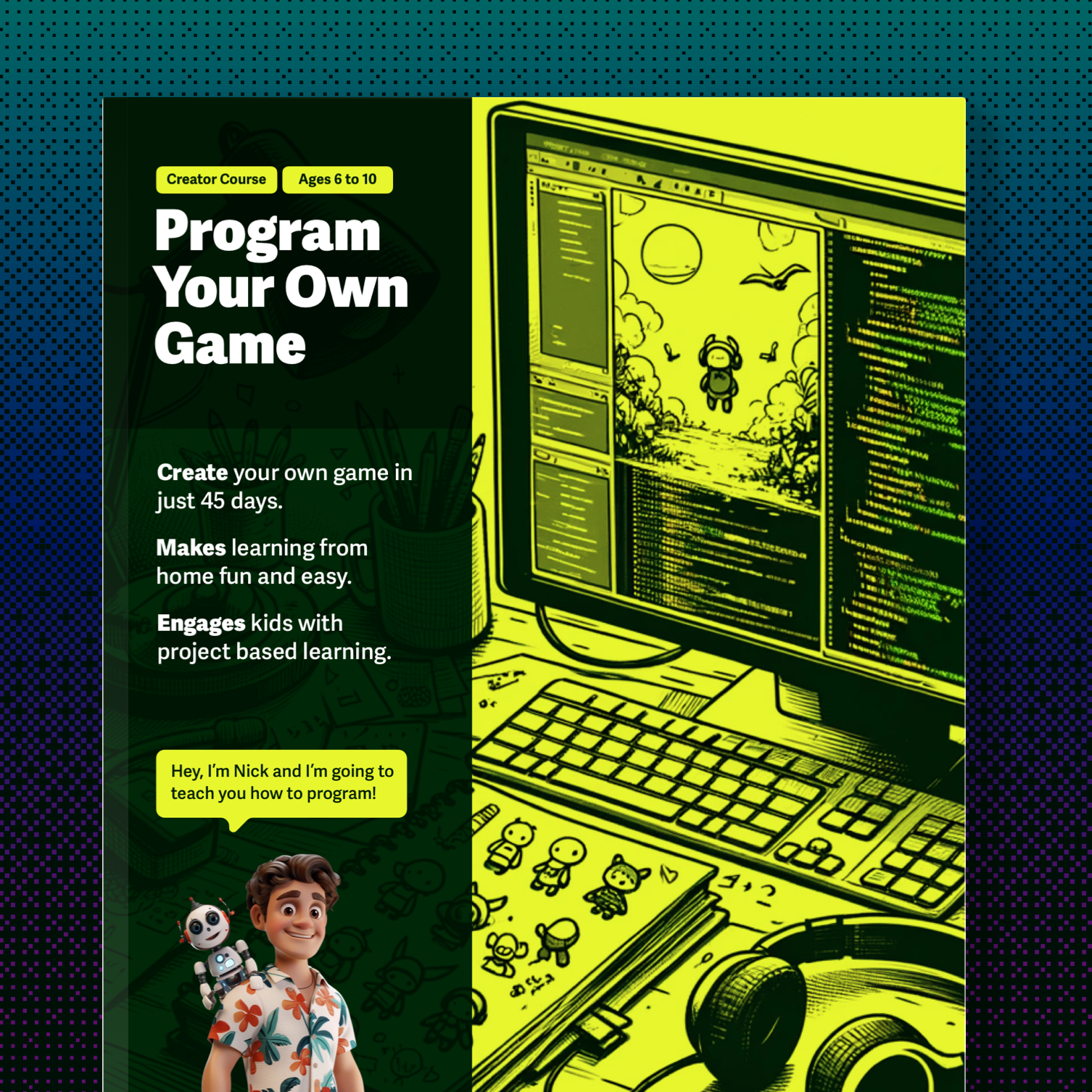 Game Program Example Program Your Own Game Coding Course – Tappity Science - Child-Led ...